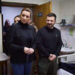 Zelensky, Frederiksen visit wounded Ukrainian sdiers