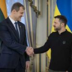 Ukrainian president meets with Lithuanian PM