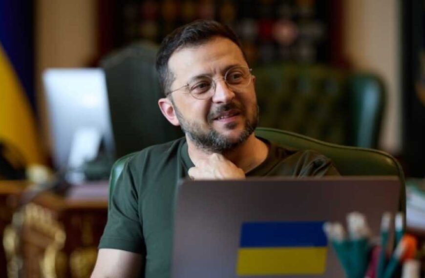 Zelensky talks to new IOC President Kirsty Coventry