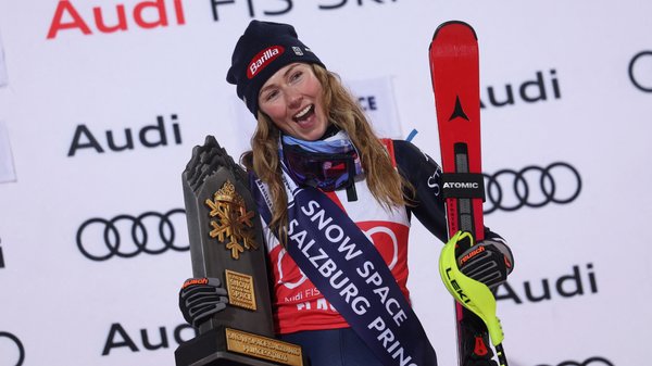 “Not many words.” Mikaela Shiffrin wins Small Crystal Globe in slalom for&hellip;