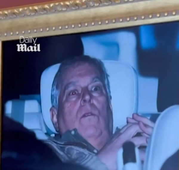 Infamous photo of former Prince Andrew hung in Louvre after arrest