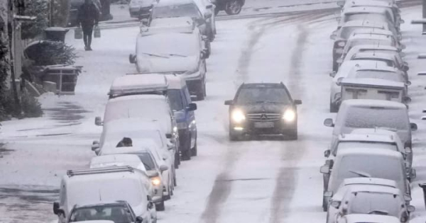 Over 1,100 crashes plagued Ukraine’s icy roads today; casualties reported.