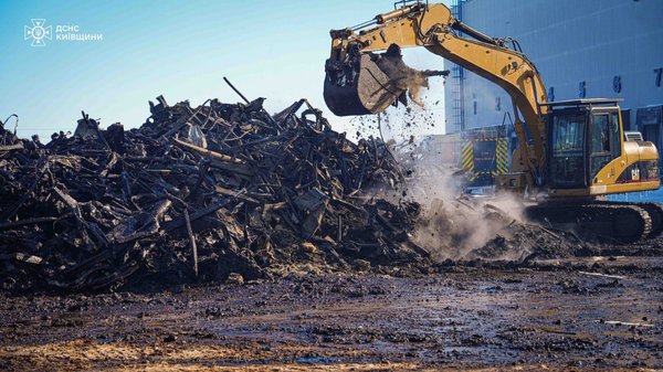 Fire still being extinguished in Yagotyn, Kyiv region,&hellip;