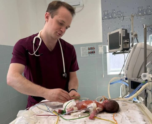 Kyiv Cardiac Unit Saves Tiny Preemie