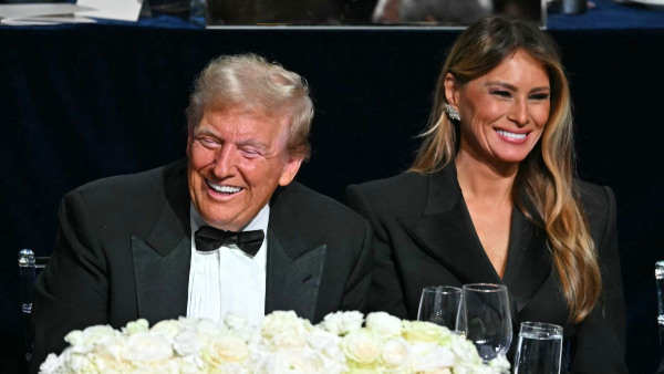 Donald Trump revealed whether he congratulated Melania on Valentine's Day – video