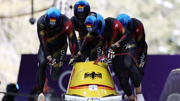 Germany won the bobsleigh medal event at the…