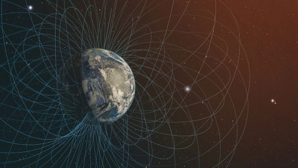 Earth's magnetic field depends on the mantle on the geodynamo, not just on the planet's core