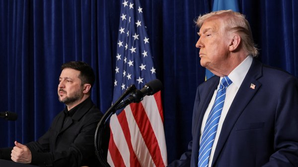 Trump and Zelensky had a telephone conversation