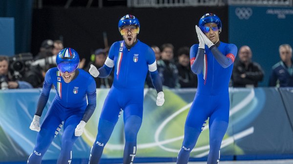 “I couldn't wait for my moment.” The Italian skater celebrated the Olympic…