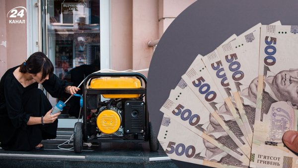 Payment to an individual entrepreneur for a generator and gasoline – apply&hellip;