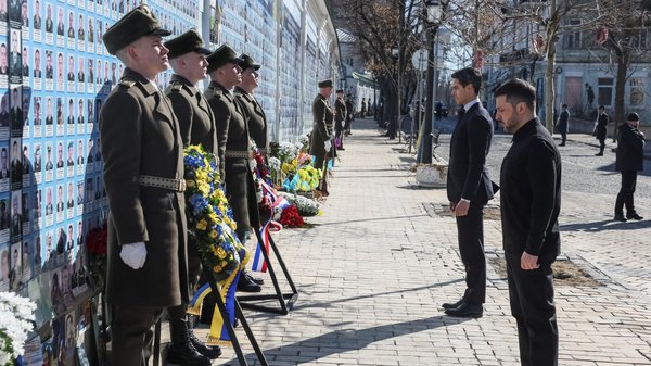 The new Prime Minister of the Netherlands arrived in Kyiv for the…