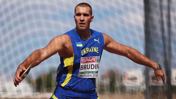Ukrainian discus thrower Brudin wins gold at European…