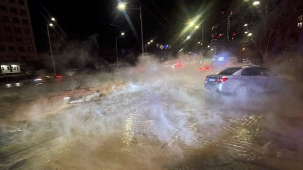 A heating pipe burst in Kyiv – several&hellip;