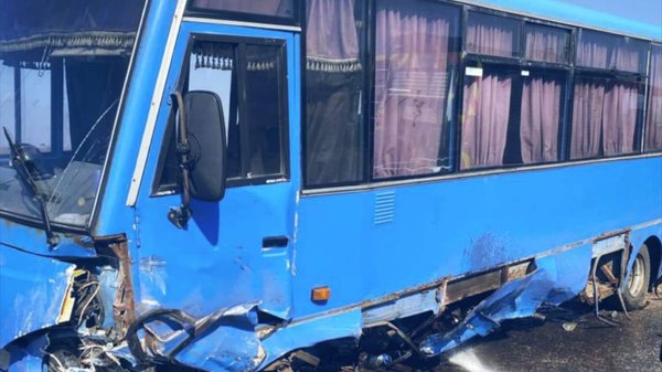 A bus and a car collided in the Kyiv region: one person…