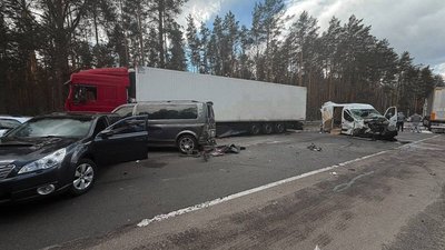 There are victims: a road accident involving six&hellip;