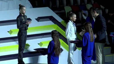 Russian gymnast caught in scandal for the second time this season after&hellip;