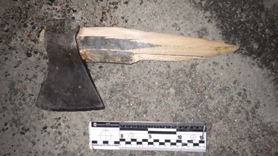 He brandished an axe and tried to take a teenager's scooter: a&hellip;