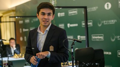 A 20-year-old chess player with a historic record won the right to…