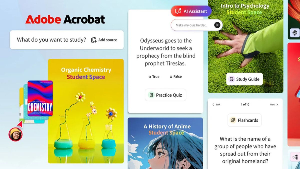 Adobe Acrobat Spaces for Learning is a new…