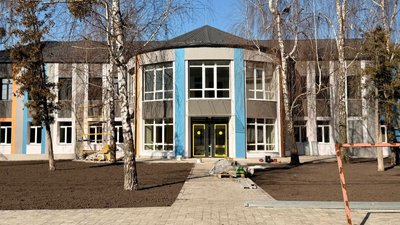 Renovations are being completed at Gostomel School No.…