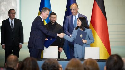 Defense contracts, economy, industrial and social cooperation: Ukraine and Germany signed 10&hellip;