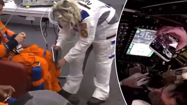 iPhone 17 Pro Max in space – NASA…