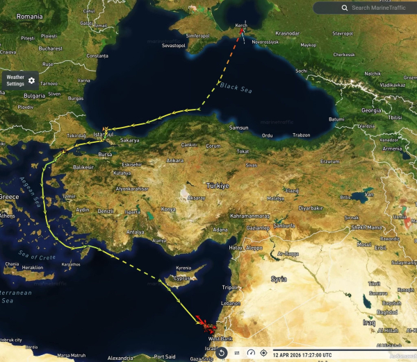 Israel accepted a ship with stolen Ukrainian grain&hellip;