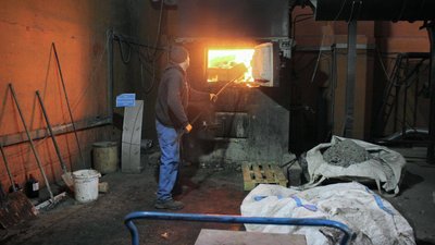 Almost 60 kg in the fire: Kyiv customs officers showed how they&hellip;