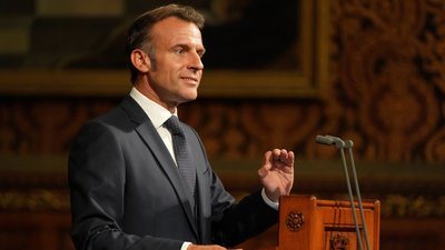 Macron performed the song La Bohème with the Prime Minister and President&hellip;