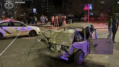 Fatal traffic accident in Kyiv: drunk driver reported for suspicion