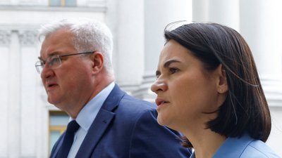 Svitlana Tikhanovskaya in Kyiv: Ukraine's victory will open the way to freedom…