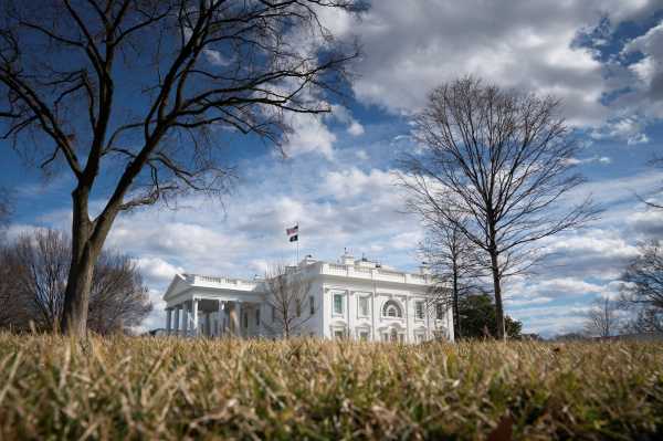 General view of the White House in Washington